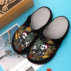 Jacks Christmas Plan Jack Skellington The Nightmare Before Christmas Movie VanGogh Painting Crocband Crocs Clogs 29685064 1