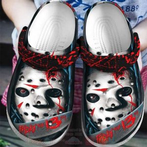 Jason2BVoorhees2BFriday2BThe2B13th2BHorror2BMask2BCrocs2BCrocband2BClogs2BShoes Onq8N