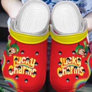 Leprechaun Lucky Gold Rainbow Irish St Patricks Day Crocs Clogs Crocband Shoes