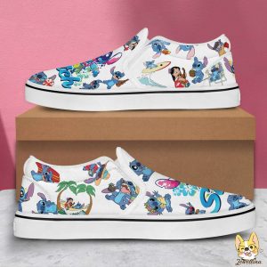 Lovely2BStitch2BDisney2BCartoon2BPattern2BHawaiian2BSlip2BOn2BShoes 1 LeENo