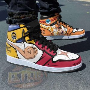 Luffy2Bx2BPortgas2BD2BAce2BAnime2BShoes2BOne2BPiece2BBoot2BSneakers1 XOM8u