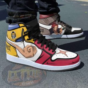 Luffy2Bx2BShanks2BAnime2BShoes2BOne2BPiece2BBoot2BSneakers1 hcpK4