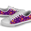 Men Women Halloween Ghosts Pumpkins Witch Canvas Low Top Shoes