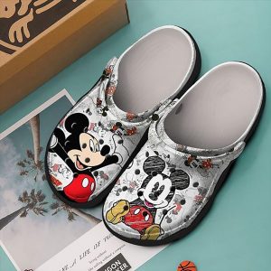 Mickey Mouse Crocband Crocs Clogs 6490282 1