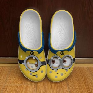 Minions2BFull2BPrint2BLogo2BYellow2BBlue2BDisney2BGraphic2BCartoon2BUnisex2BCrocs2BClogs2BCrocband2BShoes AOzbY