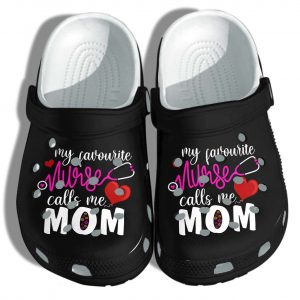 My Favourite Nurse Call Me Mom Crocs Crocband Clog Shoes For Men Women 55330801 1