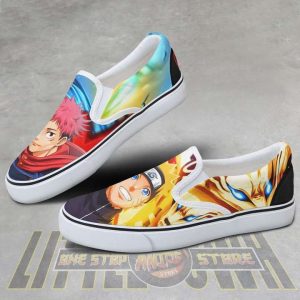 Naruto2Bx2BYuji2BShoes2BJujutsu2BKaisen2BAnime2BSlip2BOn2BSneakers 1 0Ecfl