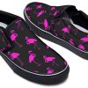 Neon-Pink-Flamingo-Pattern-Black-Slipon