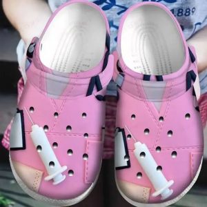 Nurse Pink Uniform Crocs Crocband Clog Shoes For Men Women 82579568 1