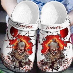 Pennywise2BAnd2BRed2BBalloon2BArt2BCrocs2BCrocband2BClogs2BShoes Z6fnH