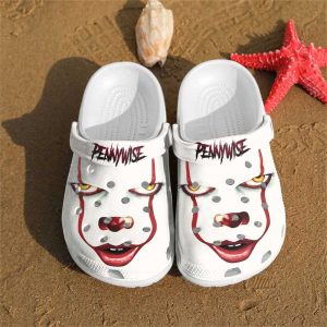Pennywise2BClown2BHorror2BFace2BCrocs2BClogs2BCrocband2BShoes 8xBPw