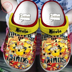 Personalized2BCartoon2BMovie2BMinions2BMaster2BChaos2BCrocs2BClogs2BCrocband2BShoes qxvuV