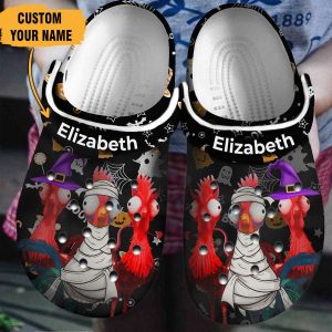 Personalized2BChicken2BCosplay2BHalloween2BCrocs2BClogs2BCrocband2BShoes wP3dd