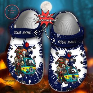 Personalized2BDallas2BCowboys2BHorror2BFriends2BVan2BCrocs2BClogs2BCrocband2BShoes PeN7z