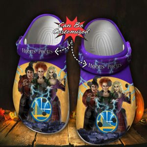 Personalized2BGolden2BState2BWarriors2BHalloween2BMovie2BHocus2BPocus2BCrocs2BClogs2BCrocband2BShoes 1NkDj