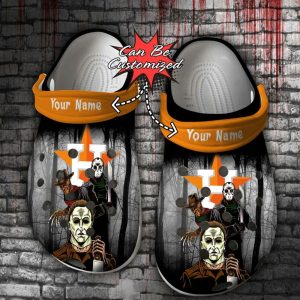 Personalized2BHouston2BAstros2BJason2BMichael2BFreddy2BHorror2BMovies2BCrocs2BClogs2BCrocband2BShoes nURTv