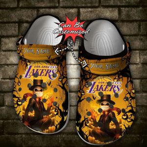 Personalized2BLos2BAngeles2BLakers2BHalloween2BLight2BNightmare2BBefore2BChristmas2BCrocs2BClogs2BCrocband2BShoes AS2Jd