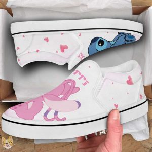 Personalized2BName2BStitch2BAnd2BAngel2BCouples2BValentine2BSlip2BOn2BShoes 1 jZsIV