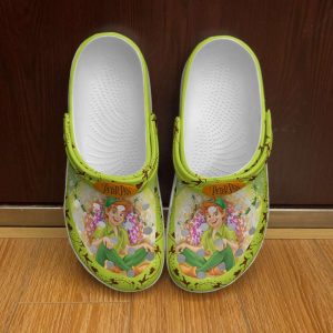 Peter2BPan2BGreen2BPatterns2BDisney2BGraphic2BCartoon2BUnisex2BCrocs2BClogs2BCrocband2BShoes ff7Ek