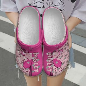 Piglet2BWinnie2BThe2BPooh2BStrips2BPink2BDisney2BGraphic2BCartoon2BUnisex2BCrocs2BClogs2BCrocband2BShoes 0dLoD