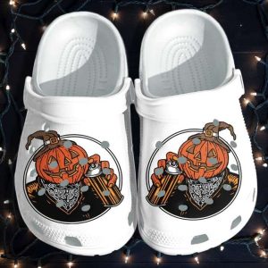 Pumpkin2BHair2BStylist2BArtist2BHalloween2BCrocs2BClogs2BCrocband2BShoes micx7