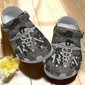 RN Nurse Proud To Be A Nurse Crocs Crocband Clog Shoes For Men Women 54601817 1