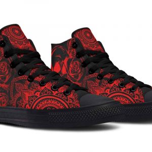Red-Skull-Mandala-High-Top-Canvas-Shoes