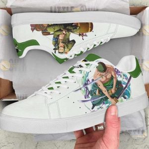 Roronoa2BZoro2BOne2BPiece2BV12BLow2Btop2BLeather2BSkate2BShoes qWqqK