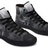 Skull And Fir High Top Canvas Shoes