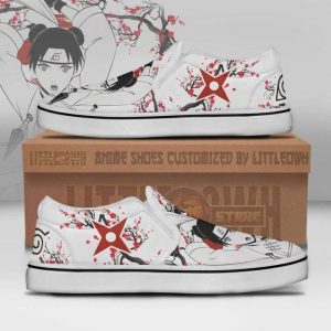 Tenten2BNaruto2BAnime2BSlip On2BShoes2BNinja2BUnder2BThe2BSun2B2BFlat2BSneakers 1 etTaG