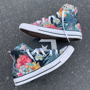 Tropical2BFloral2BPattern2BHigh2BTop2BSneakers2BShoes 1 5eKGI