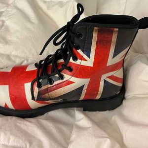 United2BKingdom2BFlag2BVegan2BLeather2BCustom2BBoots2BLaces2BShoes2B2 NsWb9