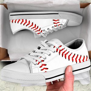 White Baseball Low Top Shoes Converse Sneakers 89405226 1