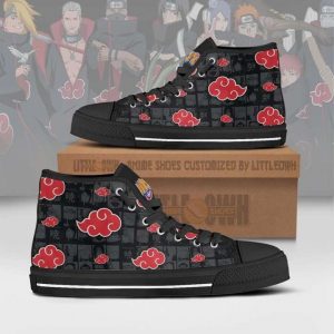 akatsuki high top canvas shoes1 vbWAK