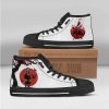 akatsuki itachi high top canvas shoes custom ninja under the sun1 k3J3N