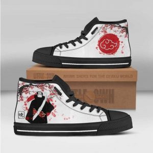 akatsuki kisame high top canvas shoes custom ninja under the sun1 s7jzo