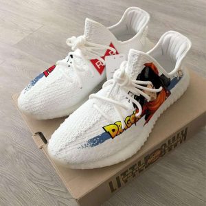 android 17 shoes yeezy dragon ball anime yeezy boost sneakers1 7ymb0