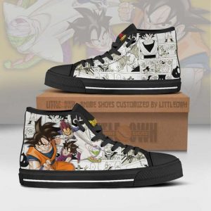 dragon ball high top canvas shoes anime mixed manga style1 3sKgp