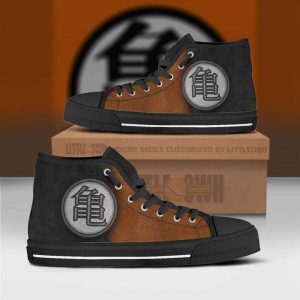 dragon ball z shoes kame house symbol anime high tops sneakers1 sCdD2