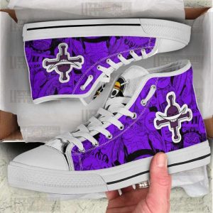 edward newgate high top canvas shoes one piece anime mixed manga style1 LoWqV