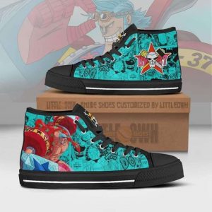 franky high top shoes custom one piece anime canvas sneakers1 YJTuM