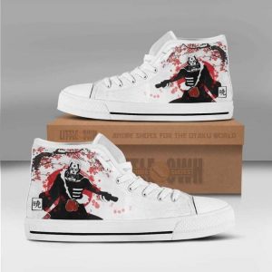 hidan akatsuki naruto anime custom all star high top sneakers canvas shoes1 HtbZ5