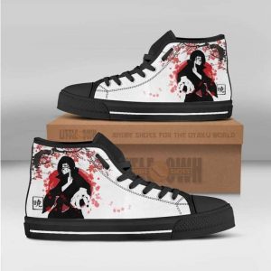 itachi akatsuki naruto anime custom all star high top sneakers canvas shoes1 r5HXC