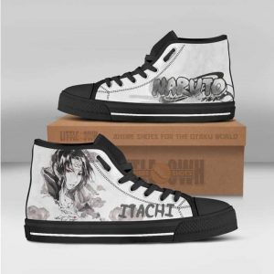 itachi uchiha naruto water color anime custom all star high top sneakers canvas shoes1 dxiLA
