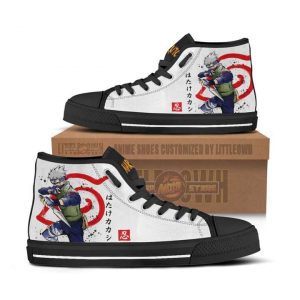 kakashi hatake high top canvas shoes naruto anime sneakers1 WFZuQ