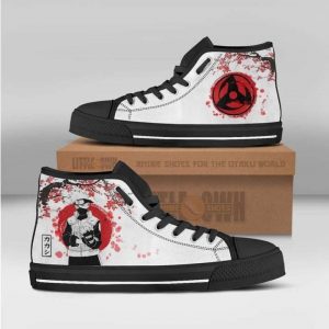 kakashi naruto anime custom all star high top sneakers canvas shoes1 6qcpb