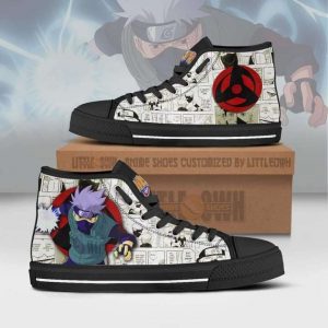 kakashi shoes naruto high tops custom anime canvas sneakers1 FiMZ7