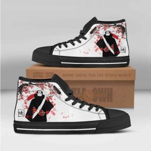 kisame akatsuki naruto anime custom all star high top sneakers canvas shoes1 8GMaW