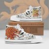 kurama tailed beast high top canvas shoes custom naruto anime mixed manga BKcqm