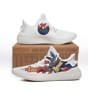 lucario shoes yeezy pokemon anime yeezy boost sneakers1 c3oPK